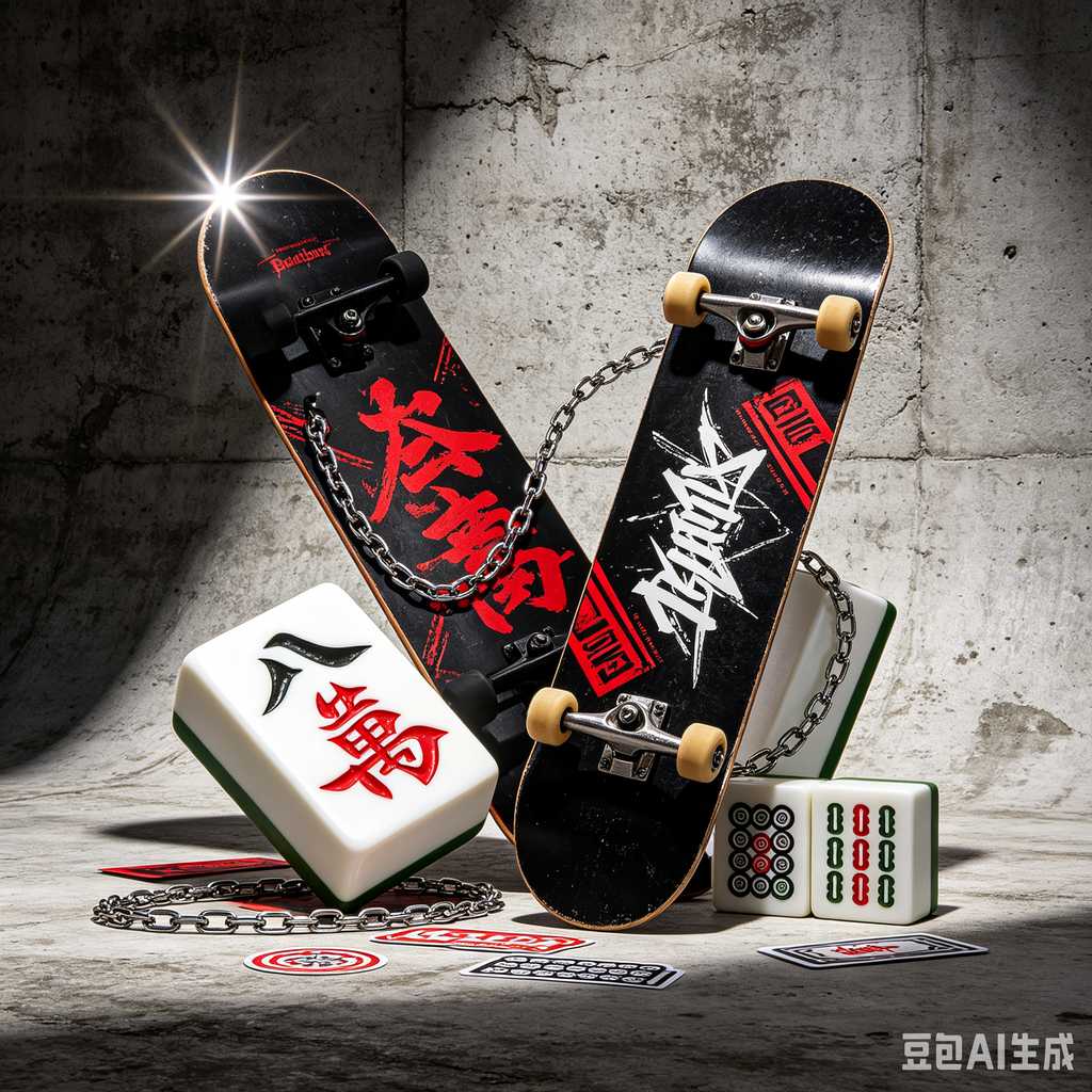 displayable mahjong set