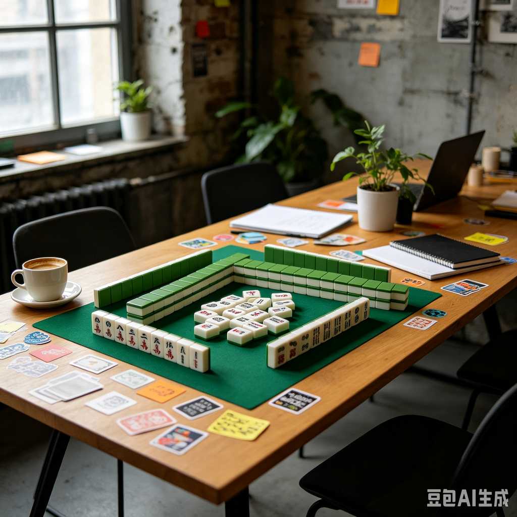 american mah jongg set with card