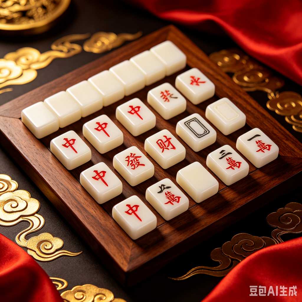 color box mahjong set packing
