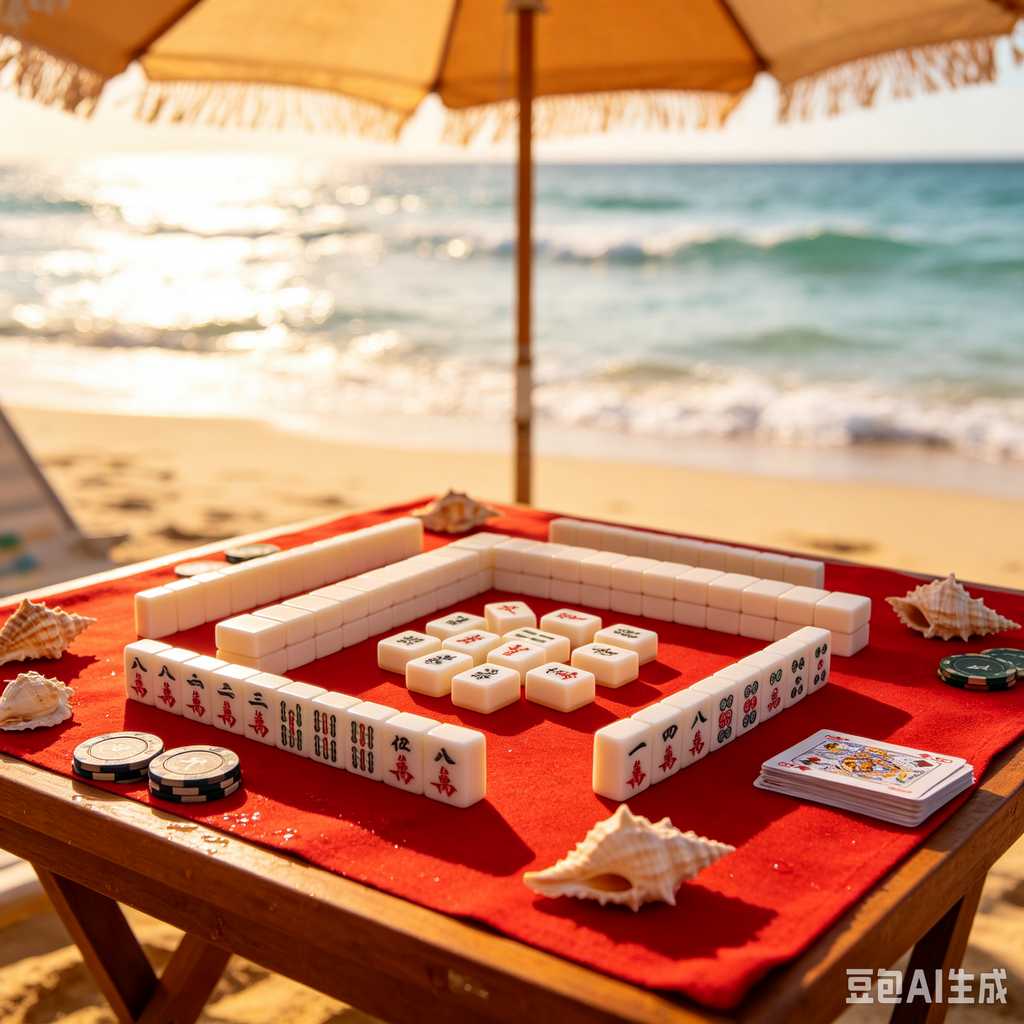 fine polished mahjong set